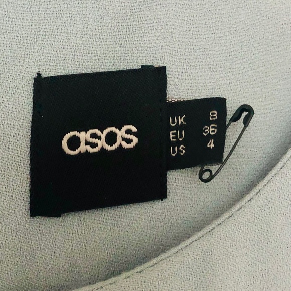 ASOS Aqua Swing Dress with Side Pleats - Picture 2 of 5